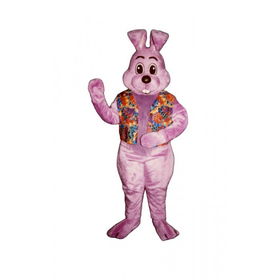 Mascot costume #1106A-Z Lavender Louie w/ Vest