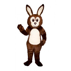 Fat Brown Bunny Mascot Costume #1112B-Z 