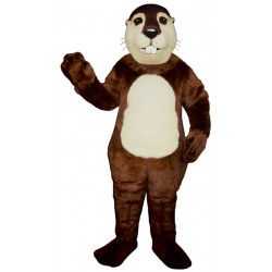 Fat Beaver Mascot Costume #2835-Z 