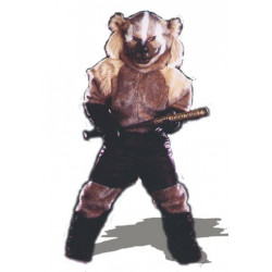 Wolverine Mascot Costume #340  (as shown)
