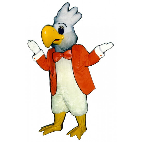 Mascot costume #414A-Z Cockatoo w/Jacket & Bowtie