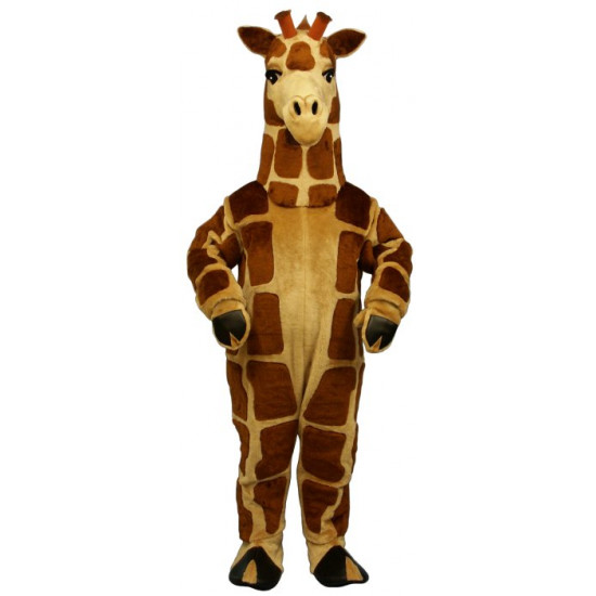 Realistic Giraffe Mascot Costume #1604-Z 