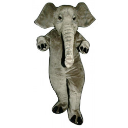 Realistic Elephant Mascot Costume #1608 