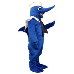 Swordfish w/Hat & Collar Mascot Costume 3326A-Z 