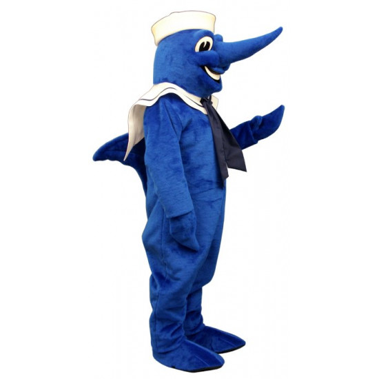 Swordfish w/Hat & Collar Mascot Costume 3326A-Z 