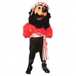 Billy Bones Pirate Mascot Costume #204 