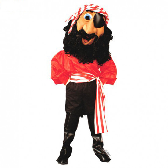 Billy Bones Pirate Mascot Costume #204 