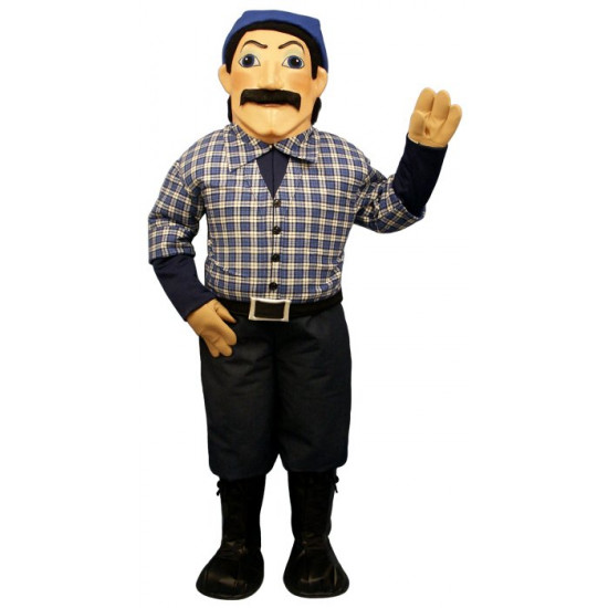 Timber Jack Mascot Costume #57DD-Z 