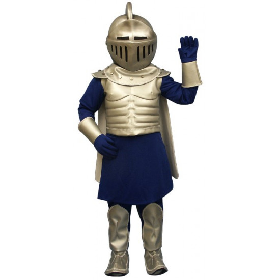 Silver Knight Mascot Costume #MM61-Z 
