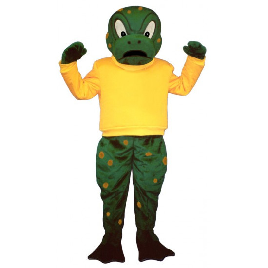  Tough Toad w/Shirt Mascot costume #1414A-Z
