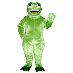 Jaunty Frog Mascot Costume #1411-Z 