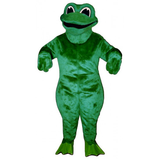 Croaking Frog Mascot Costume #1412-Z 