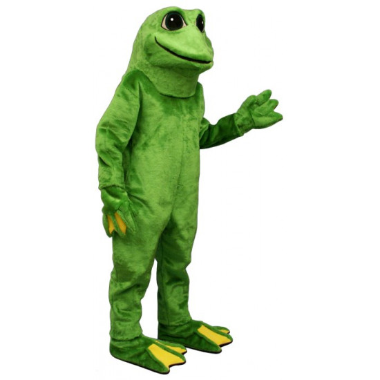  Yellow Toed Frog Mascot costume #1416-Z
