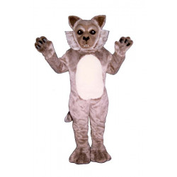 Timber Wolf Mascot Costume #1312-Z  Timber Wolf Mascot Costume #1312-Z